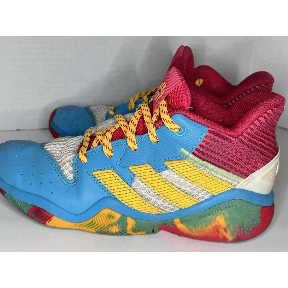 Adidas Harden Stepback Kids Basketball Shoes FX7227 Multicolor Toy Story